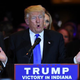 Donald Trump, the presumptive Republican presidential candidate, speaks in New York City on May 3, 2016, following his primary victory in Indiana.
JEWEL SAMAD/AFP/Getty Images
